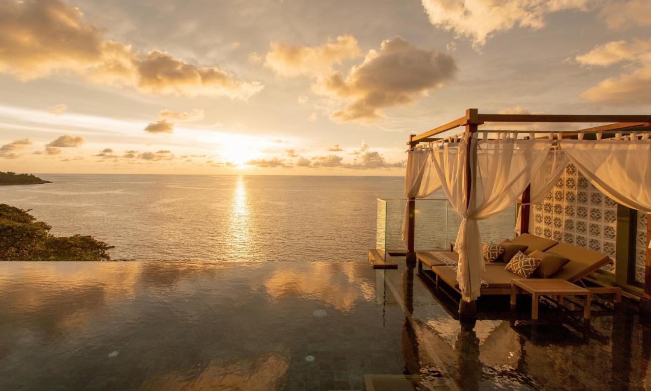 The Shore At Katathani - Adult Only - Sha Extra Plus Экстерьер фото Sunset at the resort